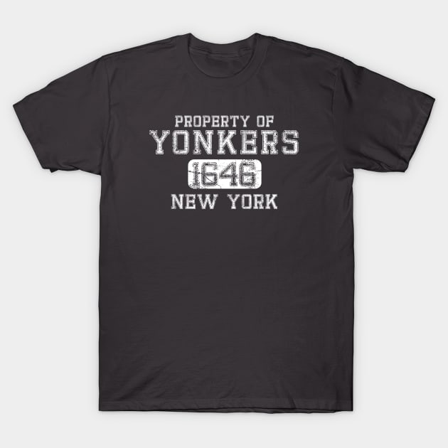 Property of Yonkers, NY T-Shirt by JP